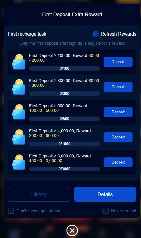EP567 Game daily rewards and bonus offers screen